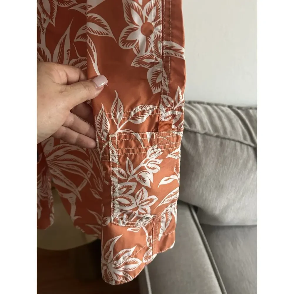 Polo Ralph Lauren 90’s Tropical Swim  Shorts. L Summer  Beach